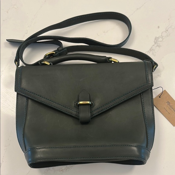 Madewell Handbags - Green Leather Handbag